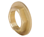 Контргайка с ребордой латун 2"  ViEiR  (80/10шт)