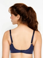 Бюстгальтер Zebra балконет мягкая чаша на каркасах (скин/синий)