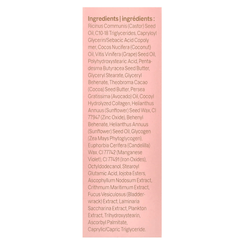 ATTITUDE, Oceanly ™, блеск для губ, шелковисто-розовый, 3,4 г (0,12 унции)