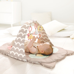 Серия Пастель - Развивающий коврик для новорожденных "Совушка"