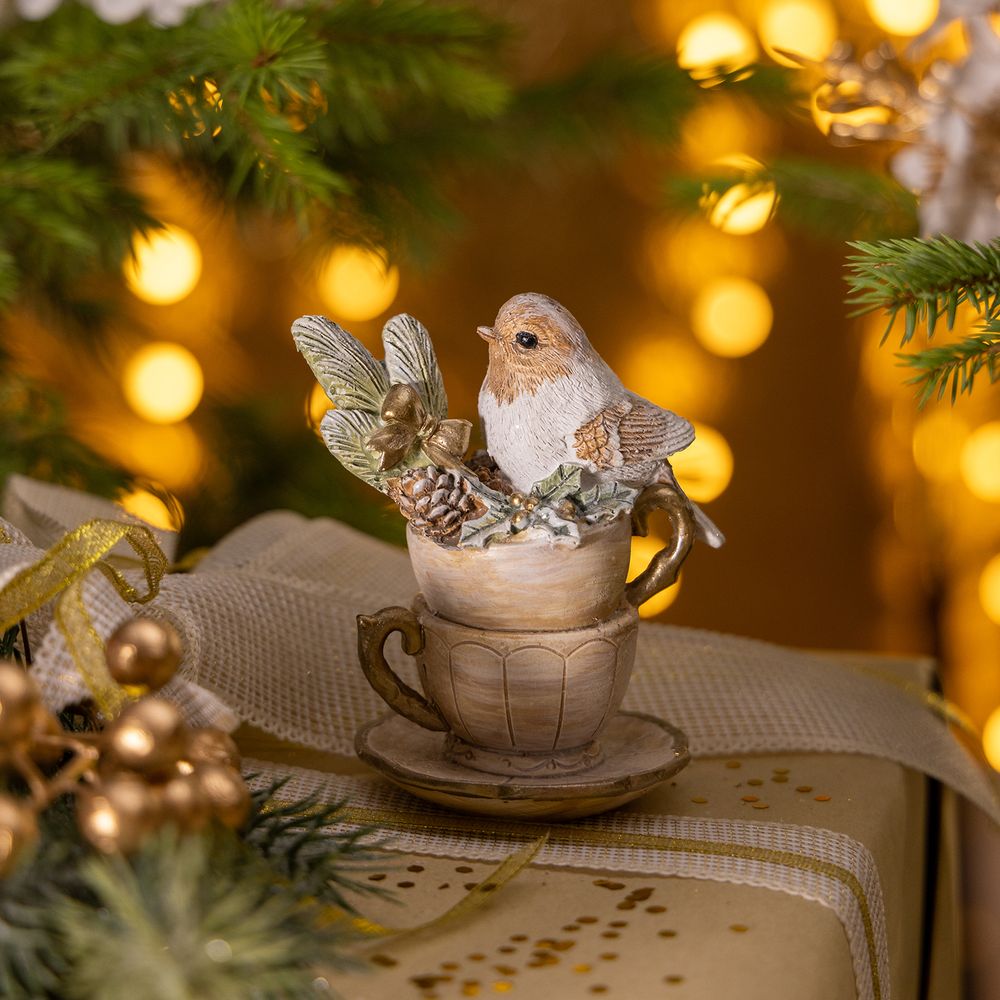 СТАТУЭТКА "ПТИЧКА" 9Х7Х10 СМ