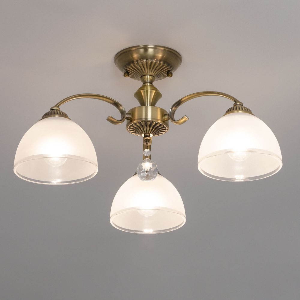 Citilux Франческа CL417133 Люстра потолочная Бронза