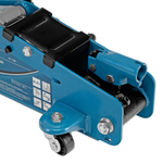 Домкрат гидравлический подкатной с фиксатором, 2.5 т, Safety Pin, 140-385 мм, в кейсе Stels