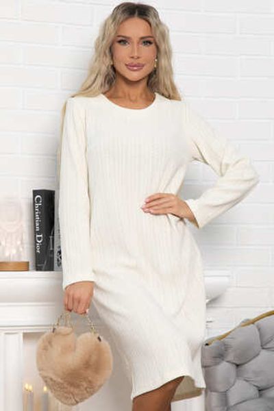 Платье трикотажное Портофино (молочное) П15026-25М LT Collection
