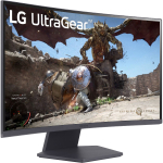 МОНИТОР 27" LG 27GS60QC-B (VA, изогнутый, QHD 2560x1440, 180Hz, 1 ms)