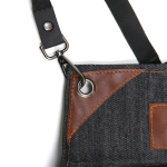 Фартук универсальный рабочий «PATRON», четыре кармана, цвет черный, 81*68см