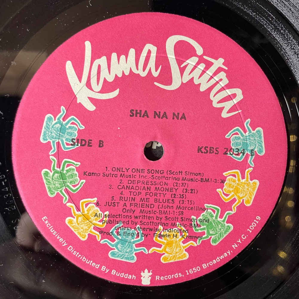 Винтажная виниловая пластинка LP Shanana (США 1972)