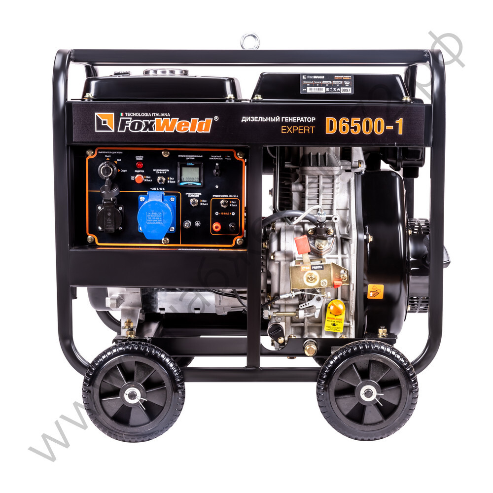 Дизельный генератор FoxWeld Expert D6500-1