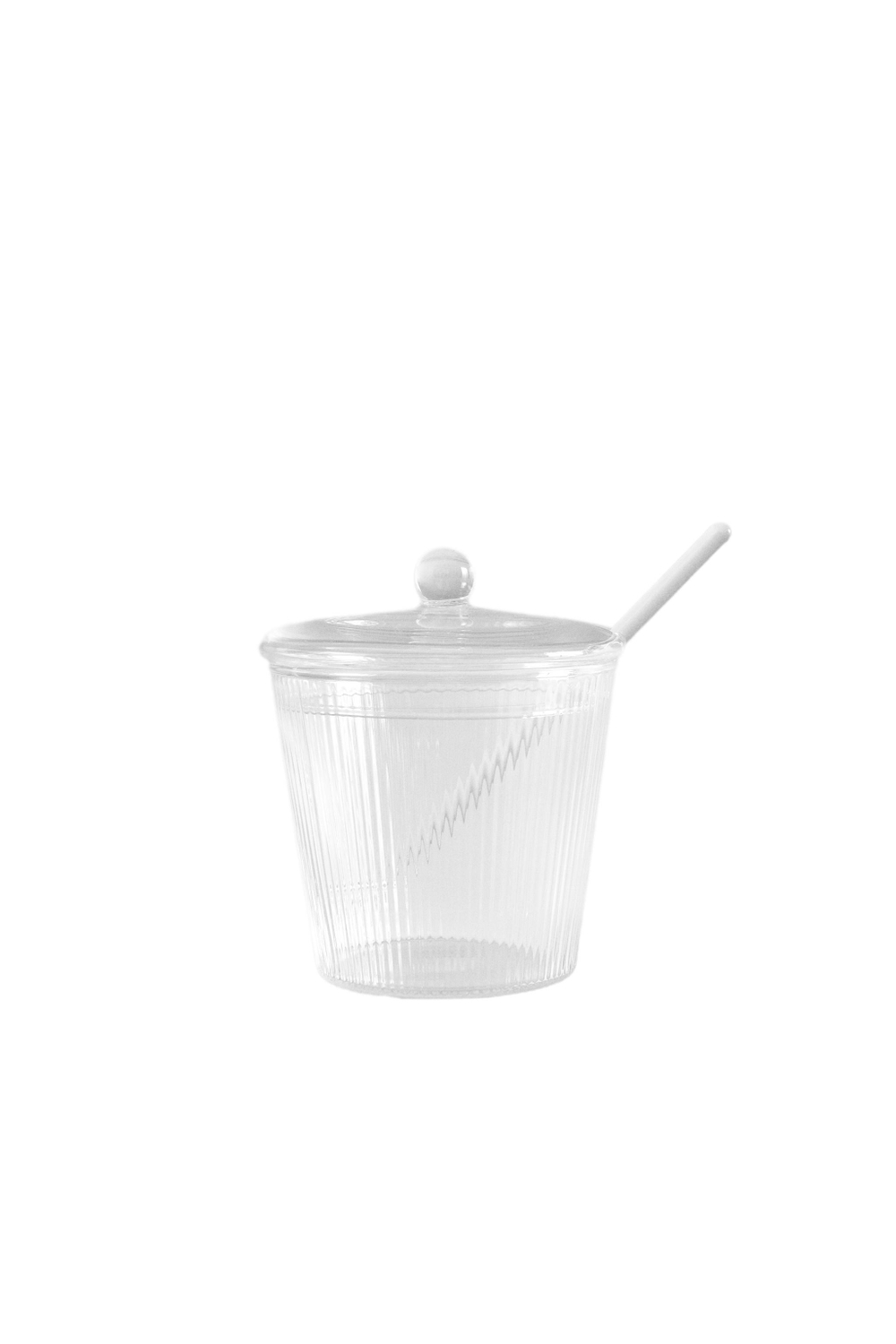 Zara Home сахарница из боросиликатного стекла, цвет прозрачный, 11.5 см