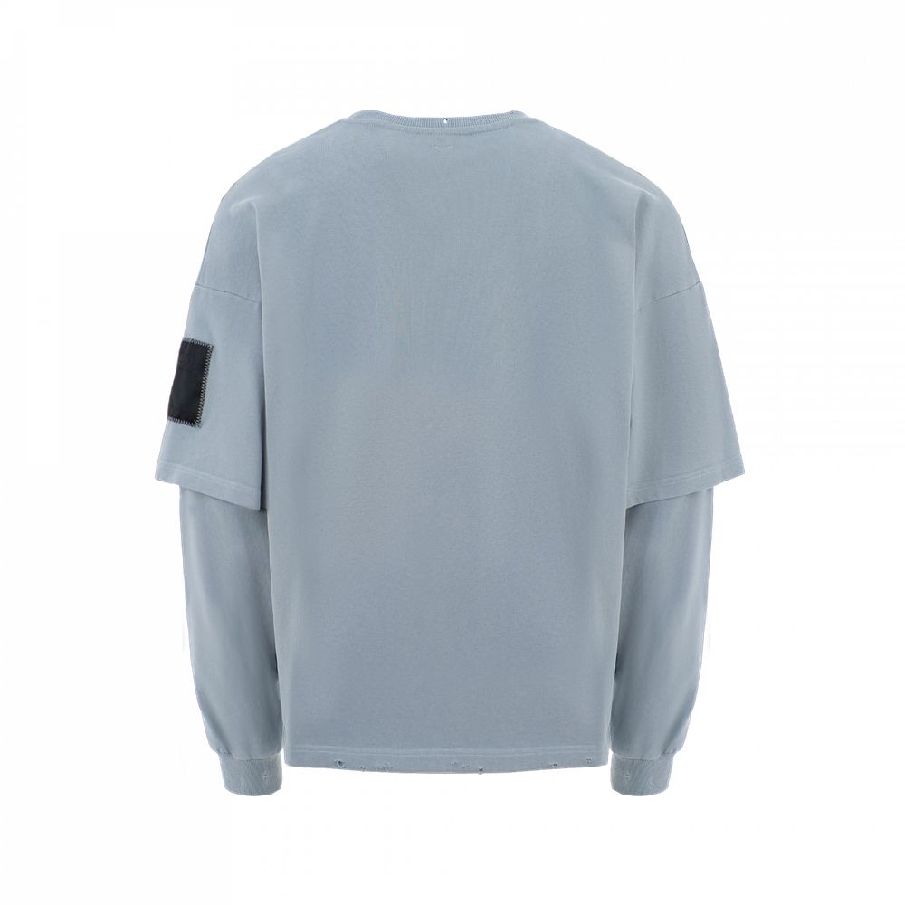 Лонгслив Heartz «Waveform» Kimono небесный