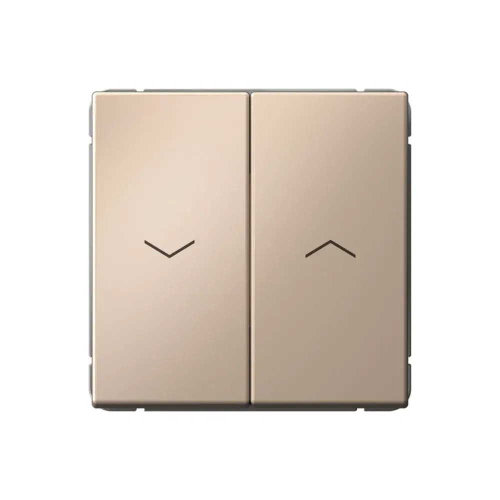 ARTGALLERY 2-клавишный ВЫКЛЮЧАТЕЛЬ ДЛЯ ЖАЛЮЗИ, 2х сх.4, 10А, механизм, быстрозажим. клем., ПЕСОЧНЫЙ