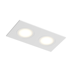 Встраиваемый влагозащищенный светильник PORT, 2?15 Вт макс., LED, GU5.3, IP65, корпус из полимера, цвет белый