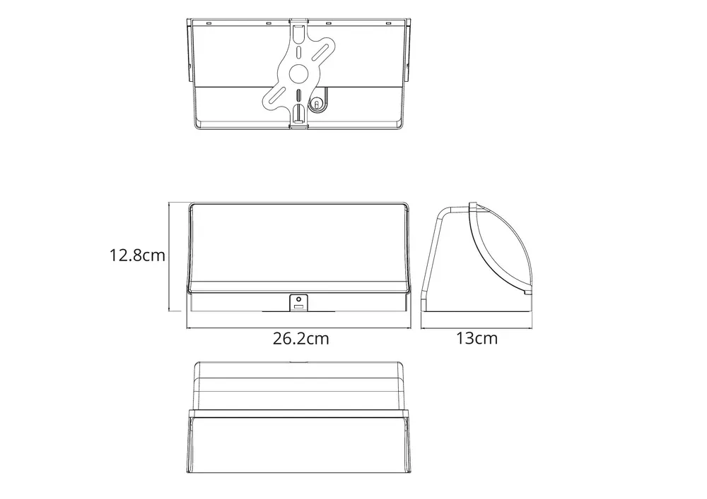 Уличный настенный светильник Arte Lamp FERRO
