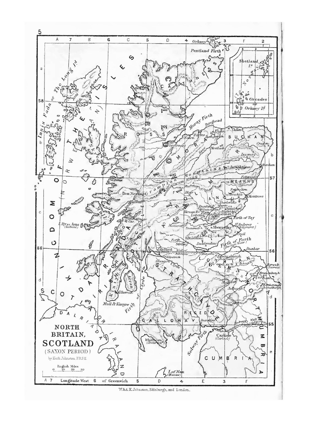 The half-crown atlas of British history, by Keith Johnston | Alexander Keith Johnston