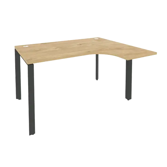 Onix Стол эргономичный правый на П-образном м/к O.MP-SA-3 (R) 1380*1180*750 (800/460)