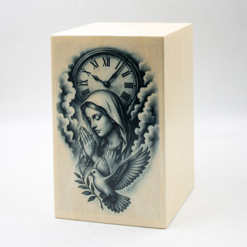 Урна для праха "Люмьер" Мадонна с голубем