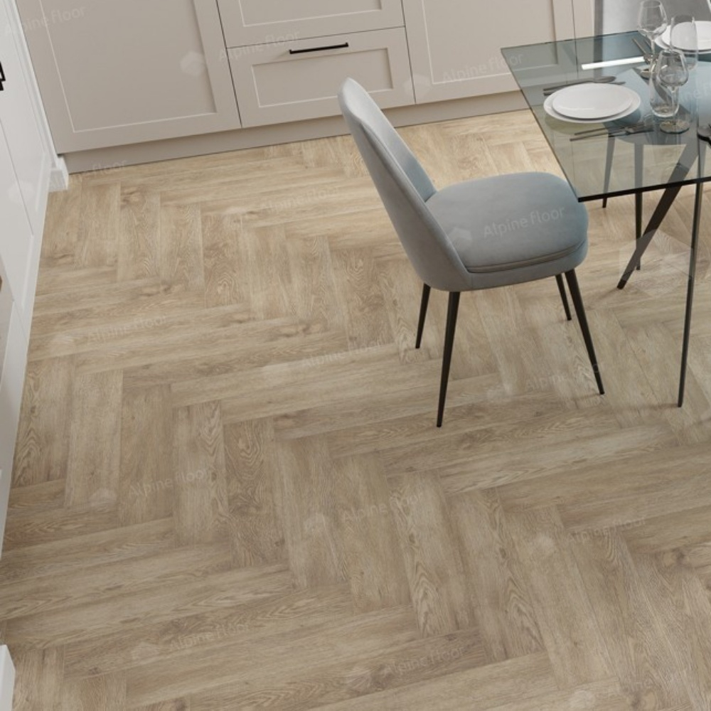 Кварцвиниловая плитка Alpine Floor Parquet LVT ECO 16-3 Дуб Ваниль Селект