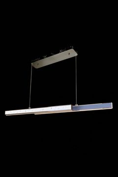 Подвесная люстра LED 66W 3000К/4000К/5500К LE7702/1200L Black Chrome чёрный хром Christine Leon