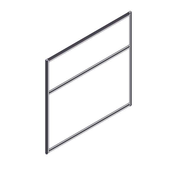 Секция  RAND комбинированной перегородки RP115SL120  1200х22х1115