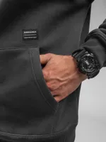 Худи Hardlunch Basic с начесом темно-серый