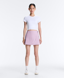 Oysho Юбка Comfortlux с перекрестным кроем, сиреневый