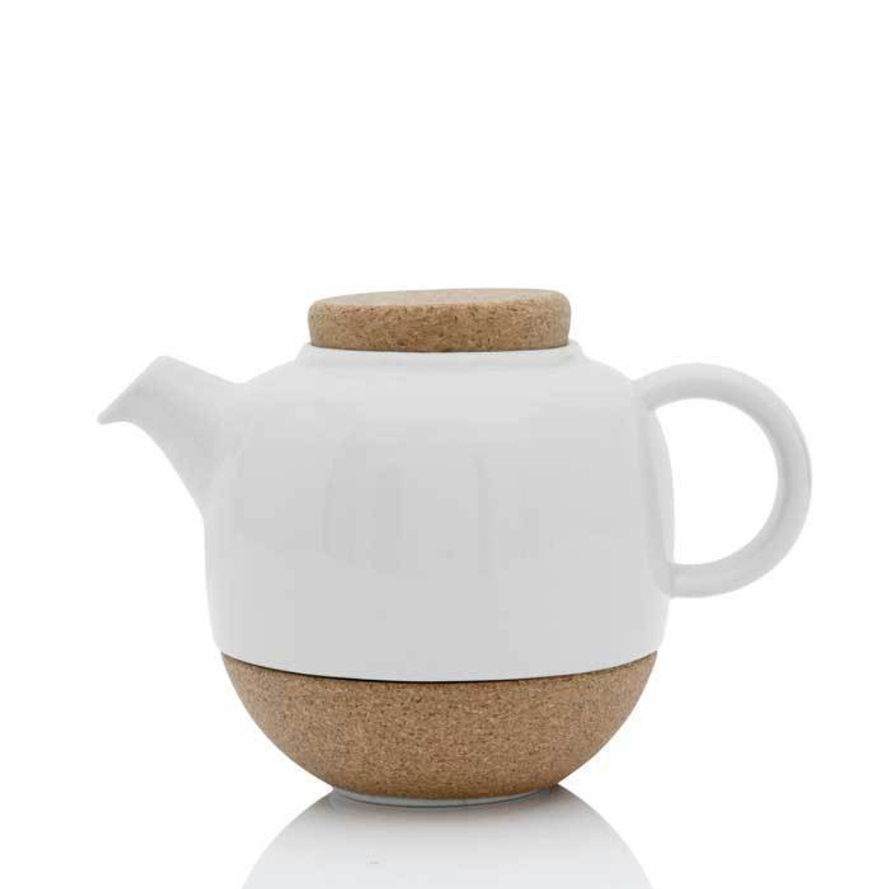 Чайник заварочный с ситечком 0.8л VIVA Scandinavia Lauren Белый