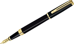 Перьевая ручка Waterman Exception Slim Black GT