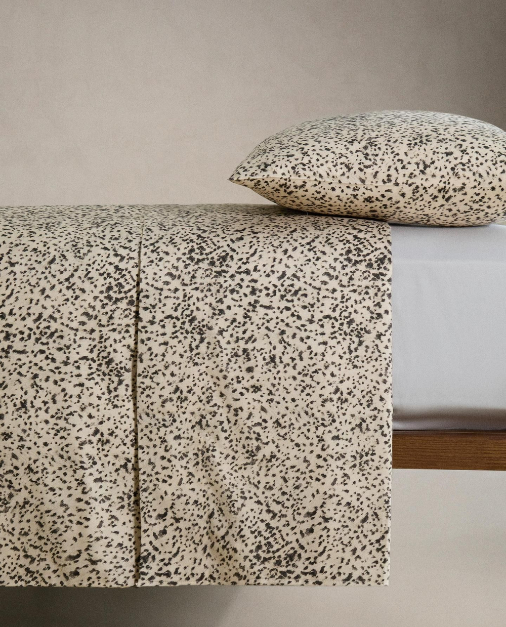 Zara Home - Простыня с рисунком животных, леопард, 290x280 см