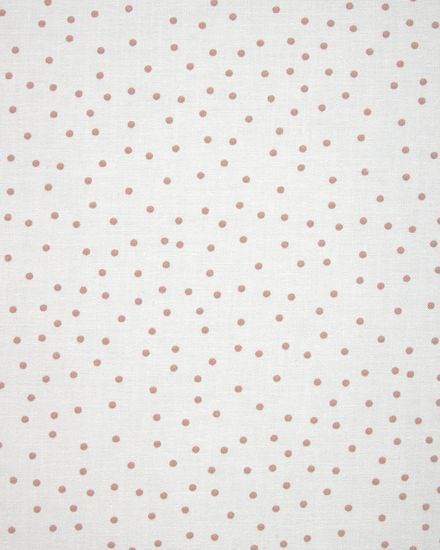 Подушка для стульчика Nuun в розовый горошек 100% органический хлопок (GOTS)