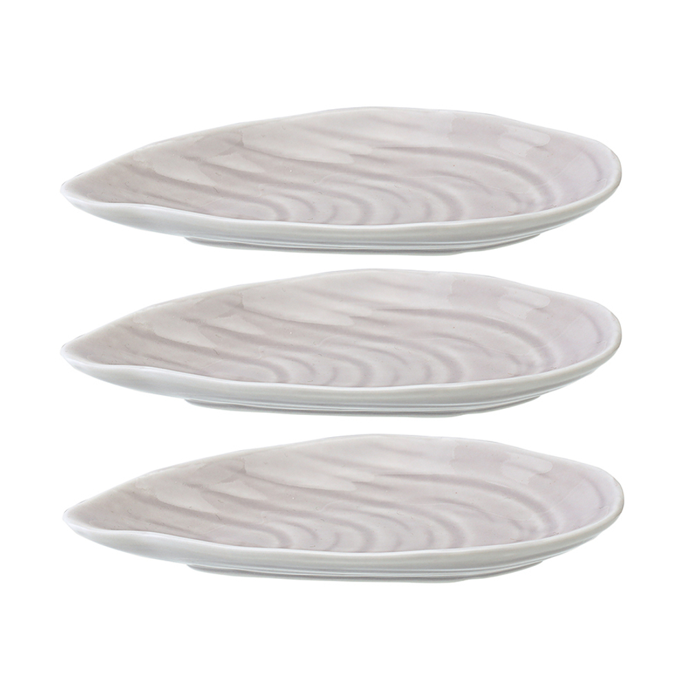 Набор для сервировки oyster shell серого цвета из коллекции sea treasures