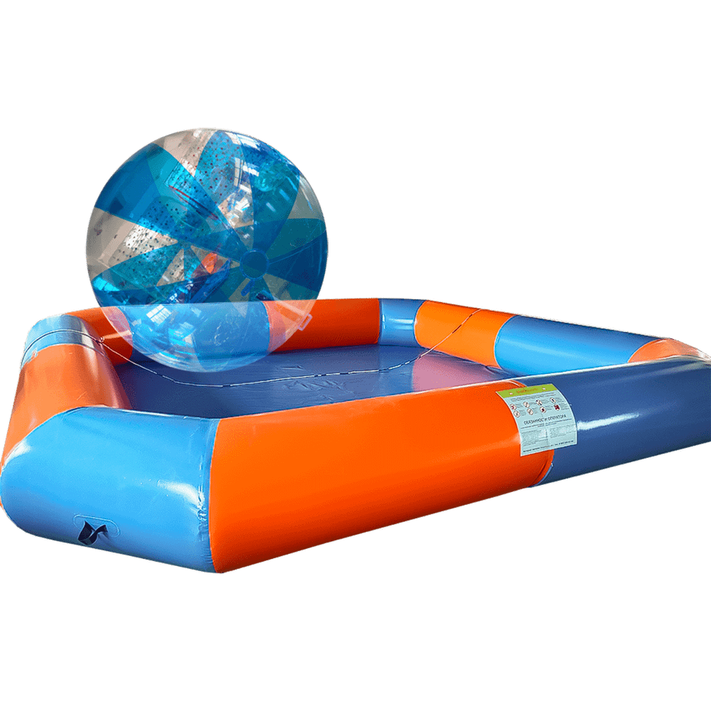 Бизнес-набор: Бассейн 5*5 м (1 шт), Водный шар ПВХ (2 шт), насос (1 шт)