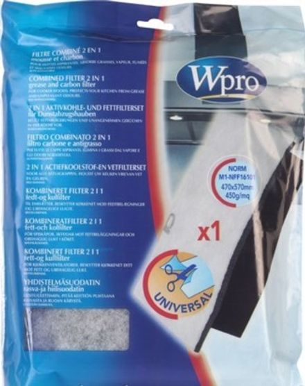 Бумажный фильтр для вытяжки Whirlpool (Вирпул)/Elica 470х960mm