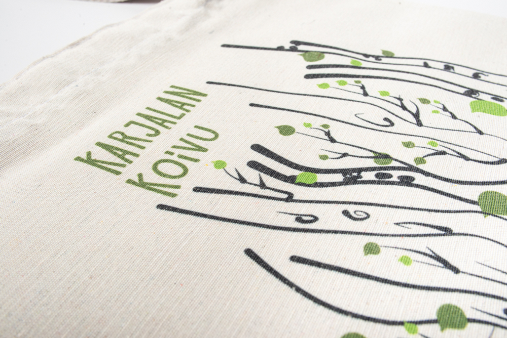 Сумка‑шоппер натуральная светлая