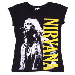 Футболка женская Nirvana - Kurt Cobain