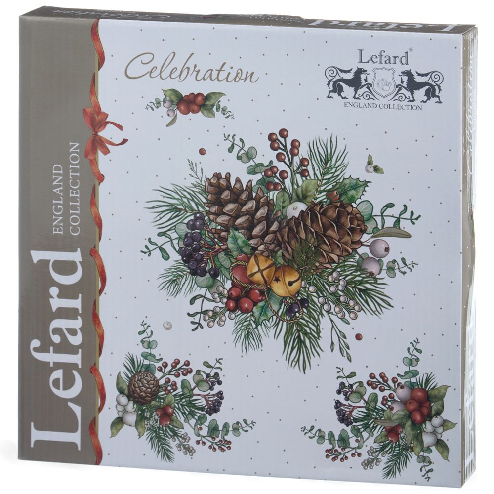 НАБОР ТАРЕЛОК ОБЕДЕННЫХ LEFARD "CELEBRATION" 2 ШТ. 26,5 СМ (КОР=12НАБ.)