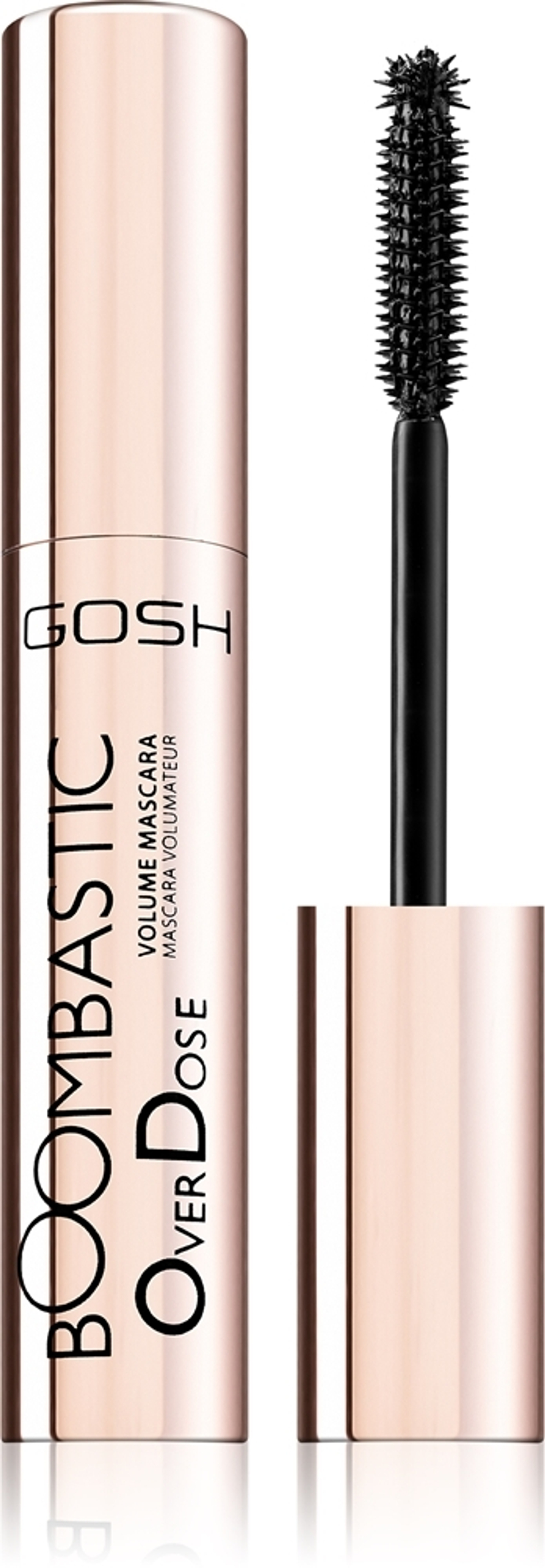 Gosh Boombastic - Объёмная тушь для ресниц, экстра чёрная, 10 ml
