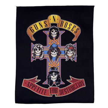 Нашивка спиновая Guns N' Roses Appetite for Destruction (673)