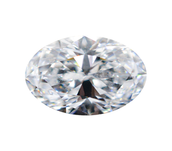 Лабораторно-выращенный бриллиант овал 8.46 х 5.87 х 3.44 мм D/VVS2 1.06 ct