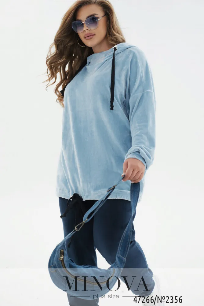 Костюм 2356-голубой-синий Minova