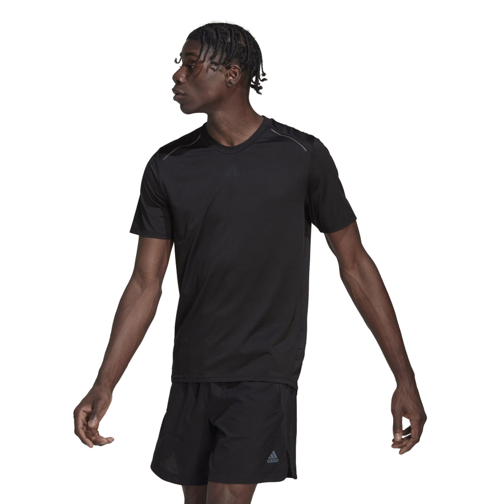 Мужское теннисное поло adidas High Intensity Cool T-Shirt Men - Black