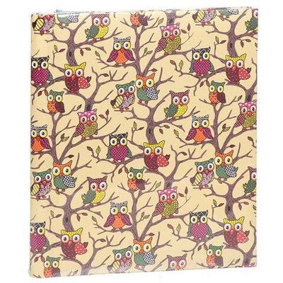 Фотоальбом 40фото, 10 х 15 см, 3 дизайна, в ассортименте, Совы, Y4-3147