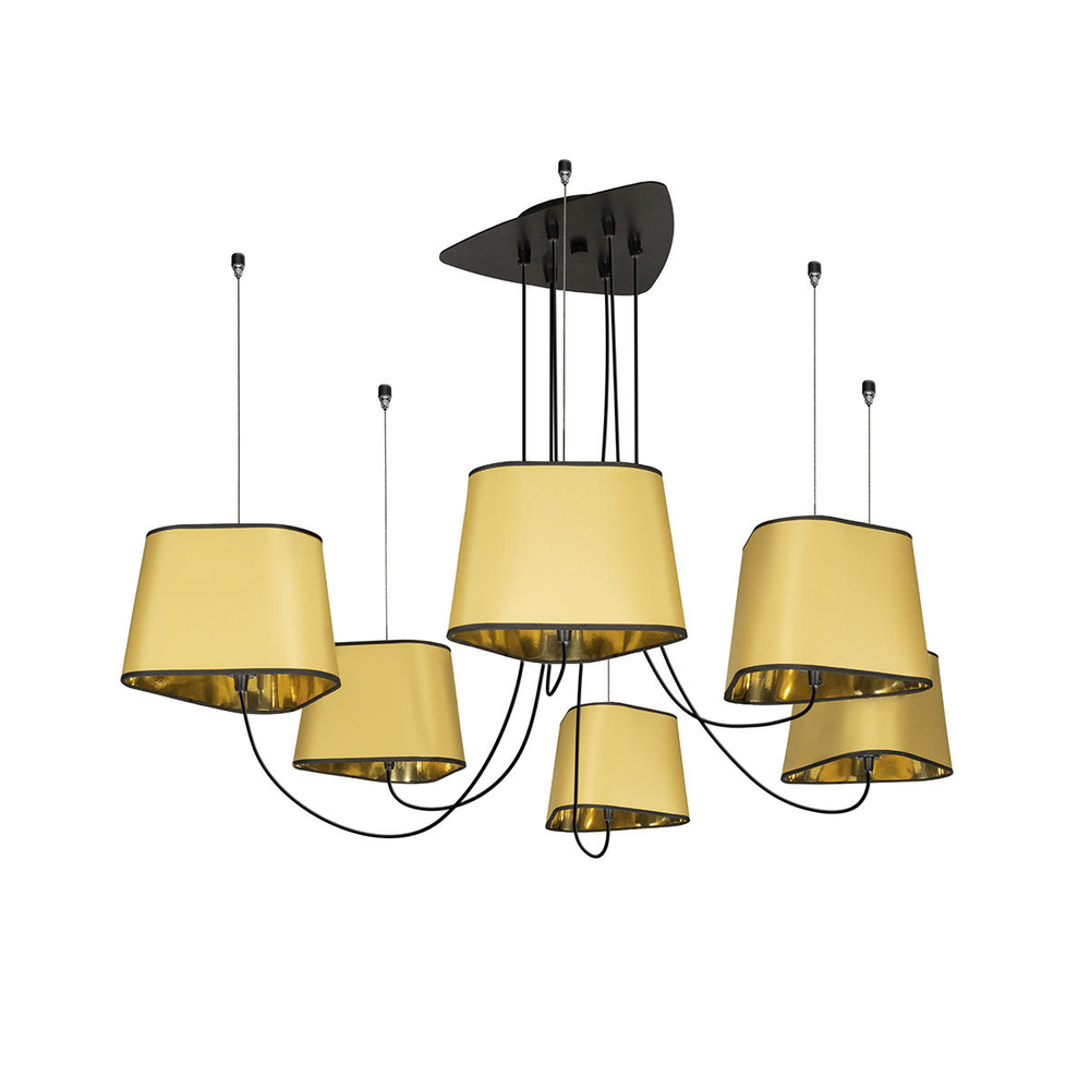 LOFT1163-6YL Люстра-паук LOFT IT Nuage