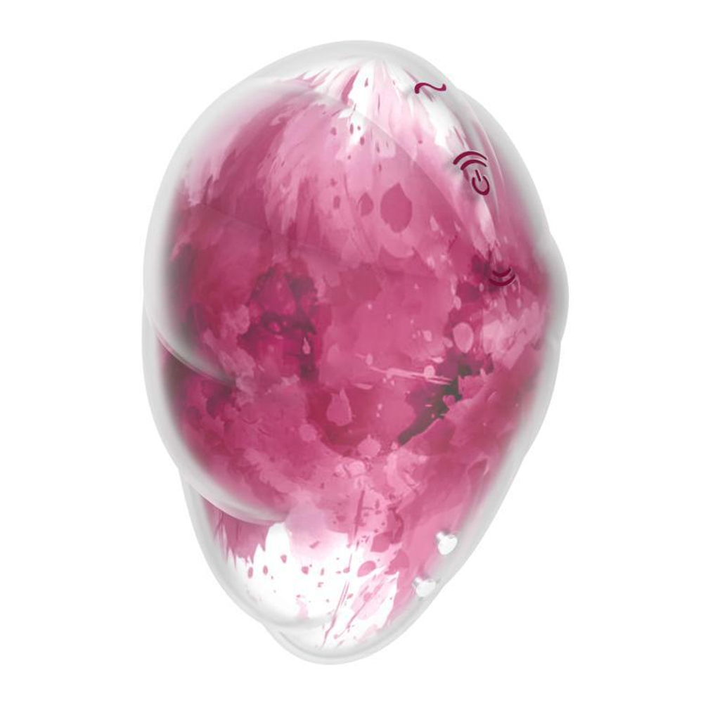 Малиновый вакуум-волновой клиторальный вибростимулятор Cloud Dancer (Цвет: малиновый)