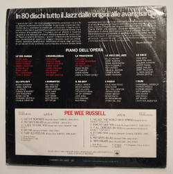 Винтажная виниловая пластинка LP Pee Wee Russell (Italy 1979)