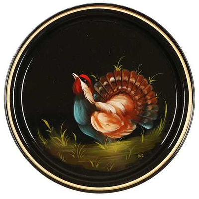 若斯托沃彩绘托盘 A5D271125195