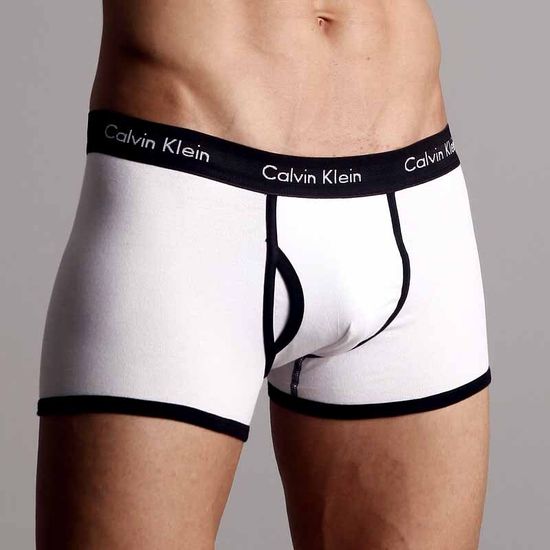 Мужские трусы боксеры Calvin Klein 365 White Black