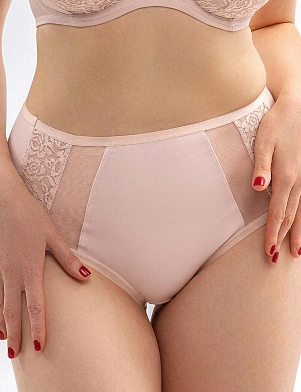 Трусы Sermija Honey слипы (крем брюле)