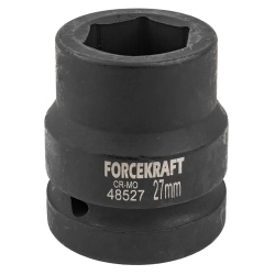 Головка ударная 1'', 27мм (6гр.) FORCEKRAFT FK-48527