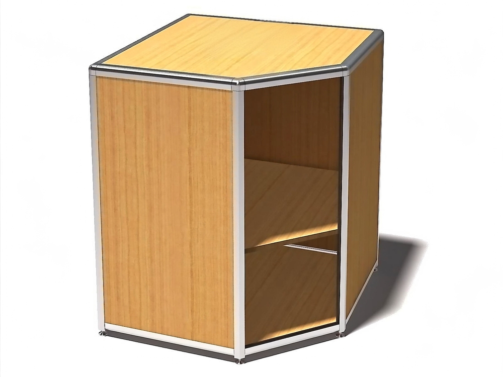 Прилавок рабочий угловой ПРА-01/07у