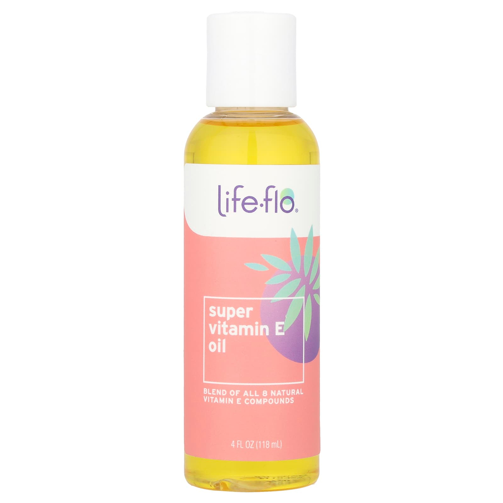 Life-flo, Масло супер-витамина E, 118 мл (4 жидк. унц.)